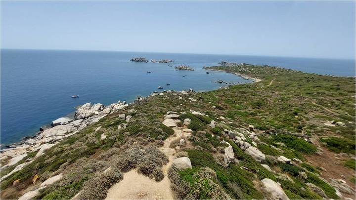 Villasimius. Una veduta dell'isola dei Cavoli