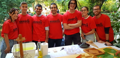 Una foto di gruppo durante SHARPER 2022