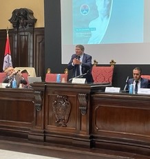 Da sinistra, Giorgio La Nasa, Francesco Mola e Luca Saba