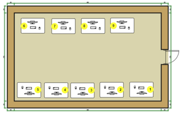 Studio 32 piantina
