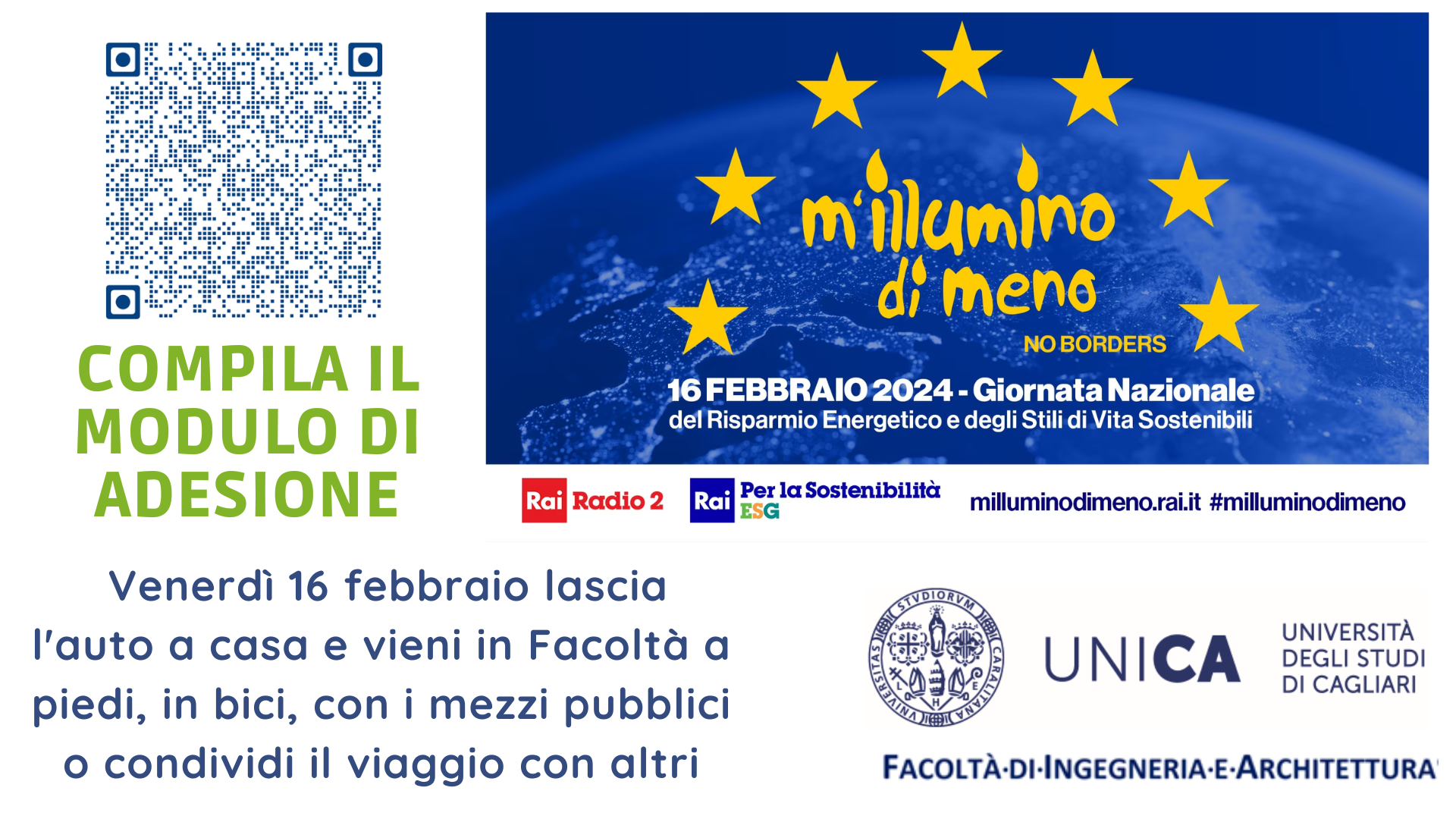 A piedi in Facolt&agrave; 2024