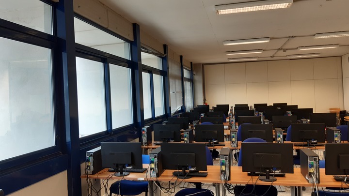 Aula informatica 302 &ndash; Blocco F