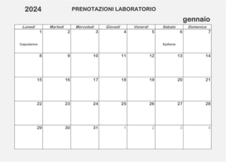 reservations calendar