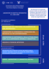 Laboratorio di didattica integrativa secondo semestre 2023/24
