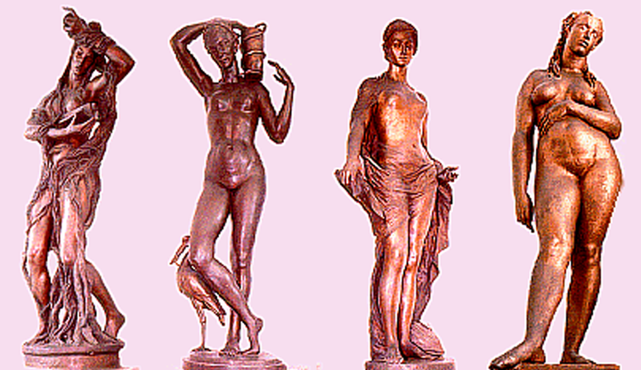 Le statue di palazzo Belgrano