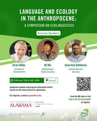 Symposium on Ecolinguistics Flyer