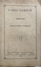 Carlo Darwin, commemorazione di Salvatore Tommasi