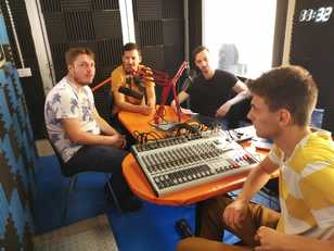 Cagliari. La regia di Unica radio in via San Giorgio