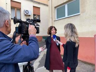 Piera Loi intervistata di recente dal TG della RAI