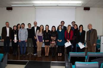 La consegna dei diplomi della prima edizione