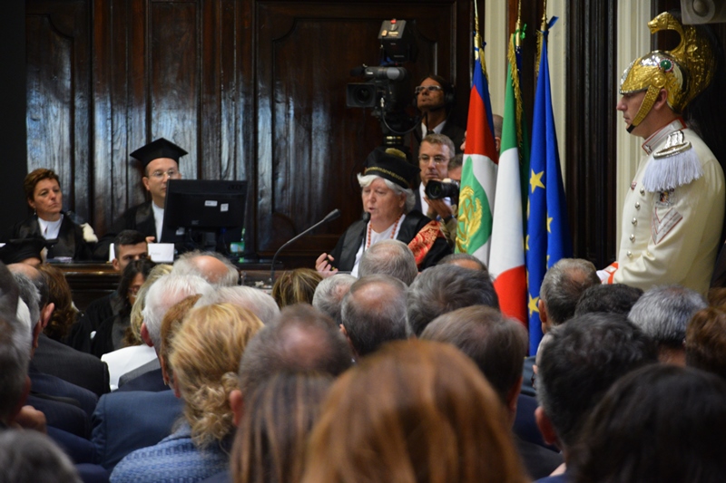 L'intervento del Rettore