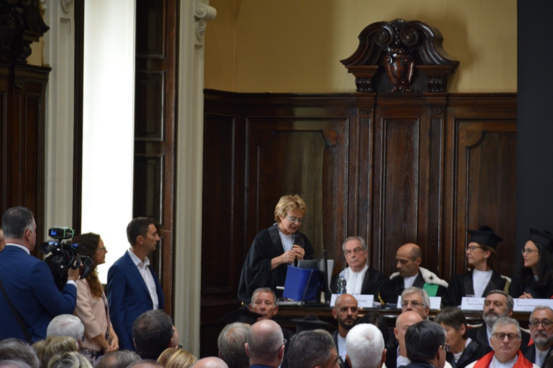 L'intervento della prof.ssa Cattaneo