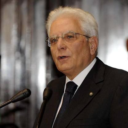 Il presidente Mattarella