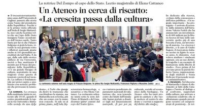L'UNIONE SARDA del 3 ottobre 2017