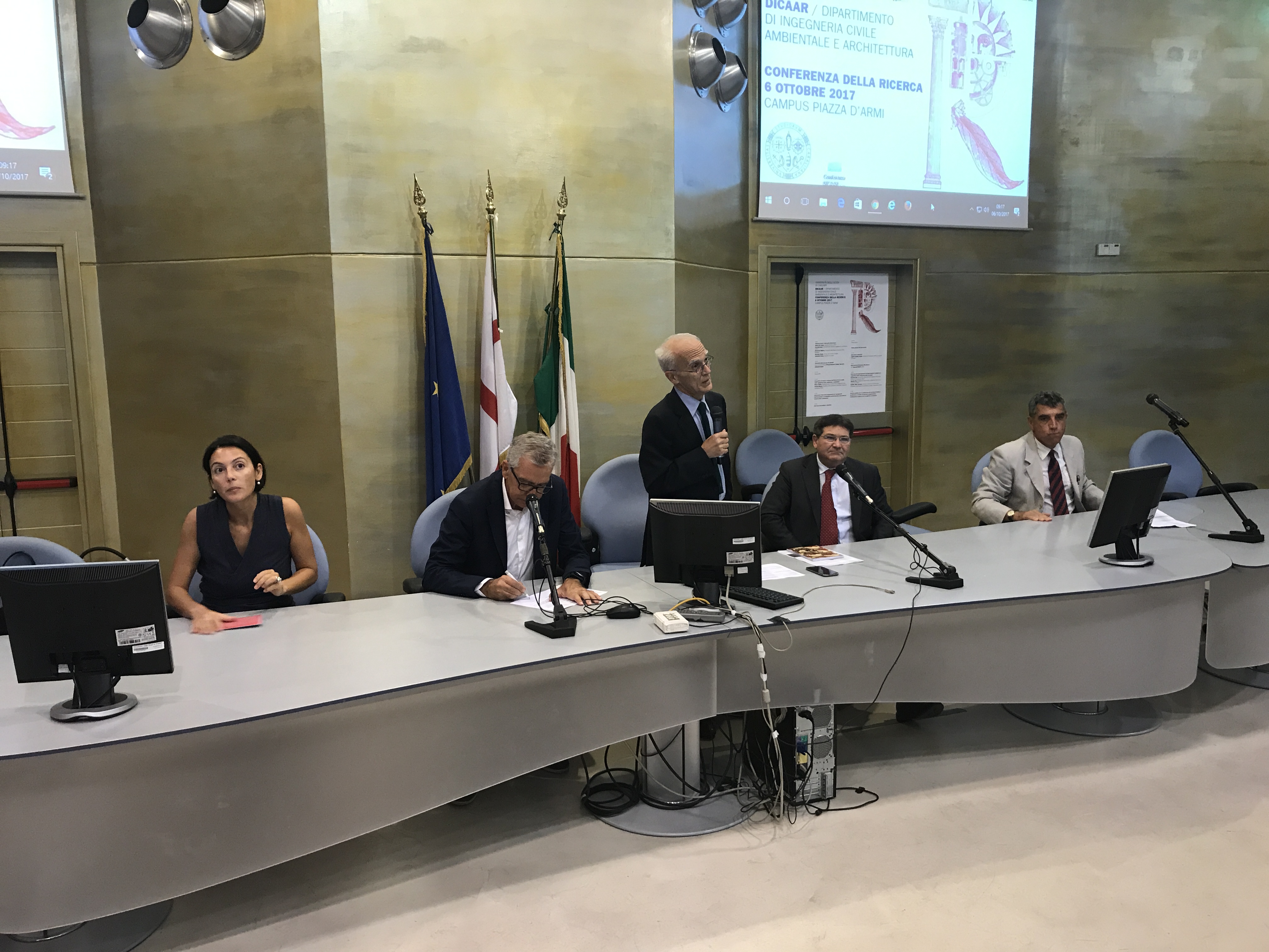 dicaar, inaugurazione conferenza ricerca