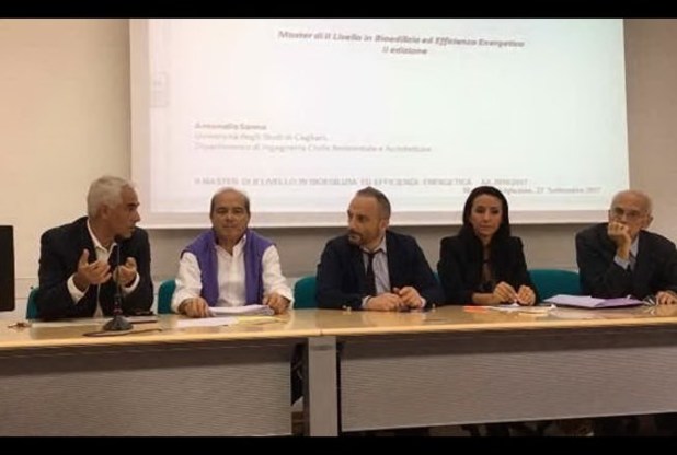 La presentazione del Master in Bioedilizia alla stampa