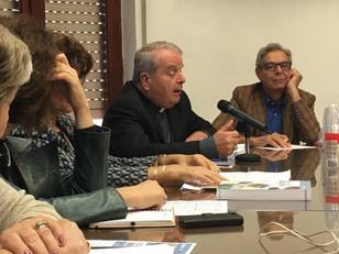 L'intervento dell'arcivescovo di Cagliari, Arrigo Miglio
