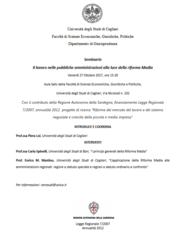 Guarda la locandina del seminario