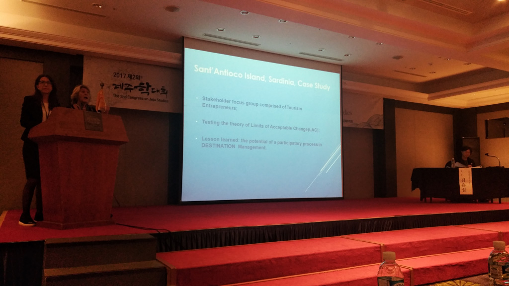 Conferenza Jeju, 2/3 novembre 2017 - intervento UniCa