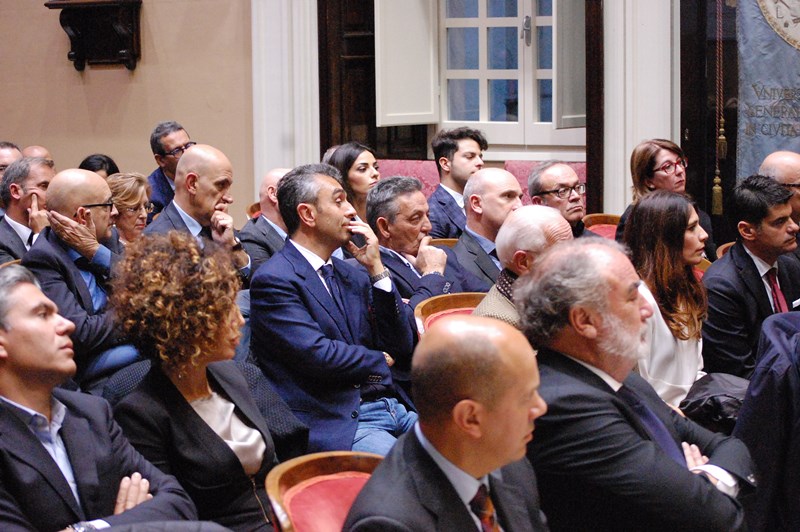 Intesa San Paolo e le eccellenze, l'Aula magna del Rettorato