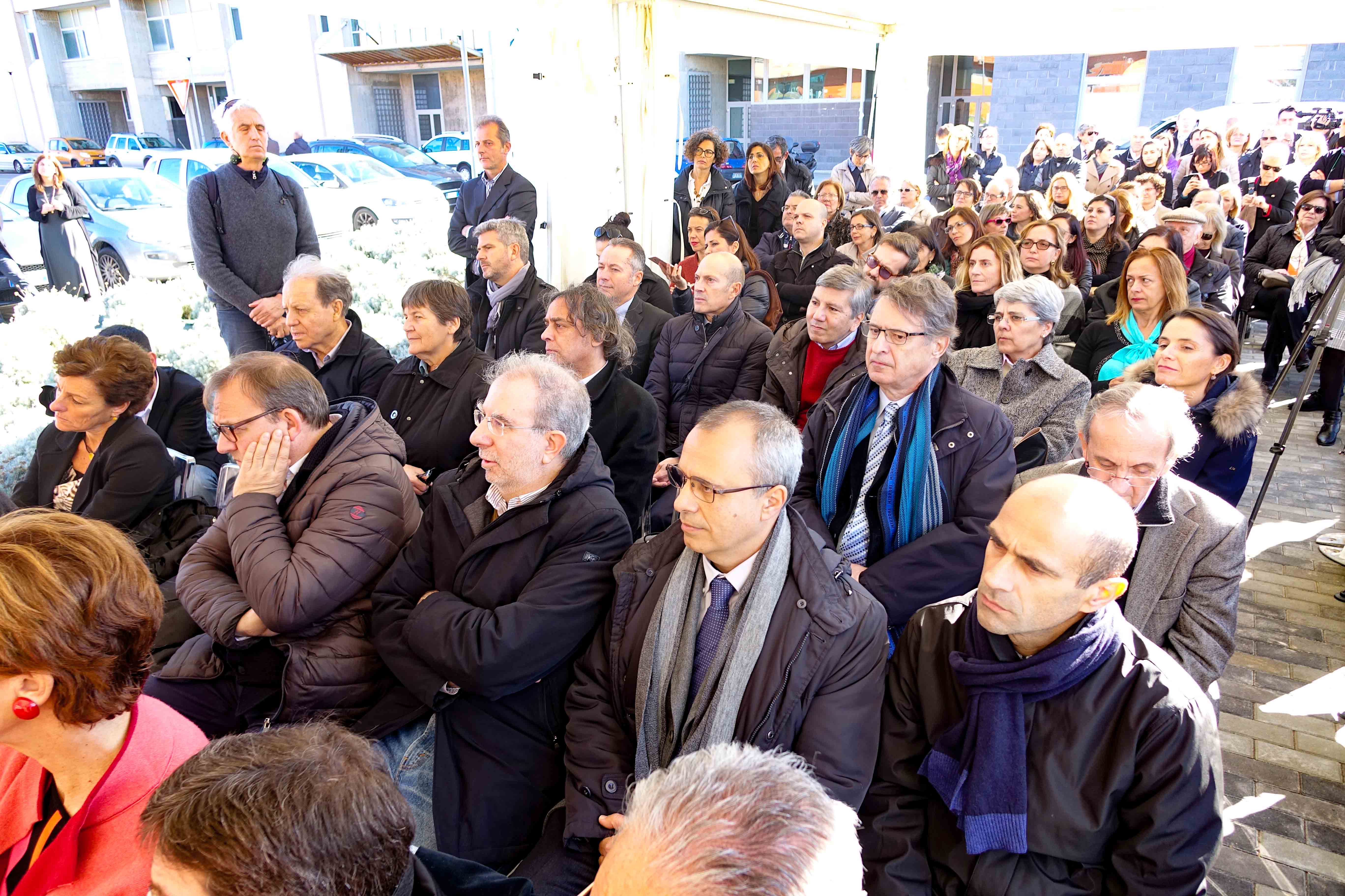 CeSAR, il pubblico all'inaugurazione