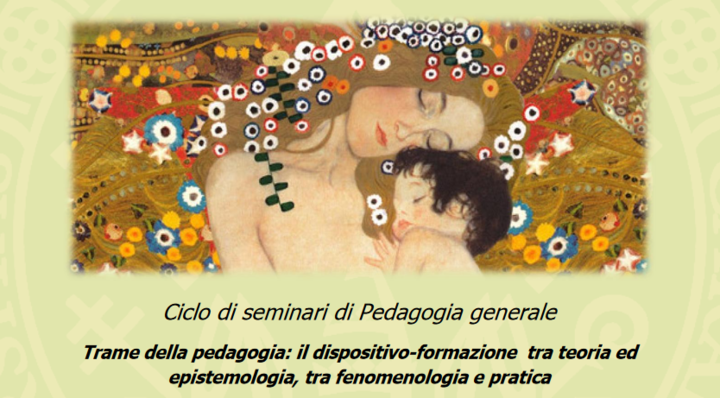 Ciclo di seminari di Pedagogia generale