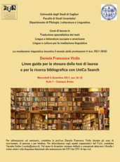 Guarda la locandina del seminario