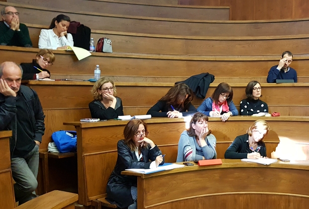 Parte della platea del convegno