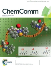 ChemComm, la copertina: quello sulle porte logiche molecolari scritto dai ricercatori di UniCa &egrave; l'hot article del mese