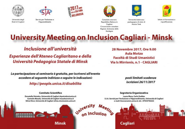 University Meeting on Inclusion, Cagliari &ndash; Minsk