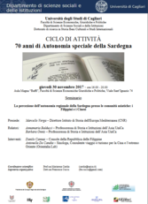 Guarda la locandina del 30 novembre 2017