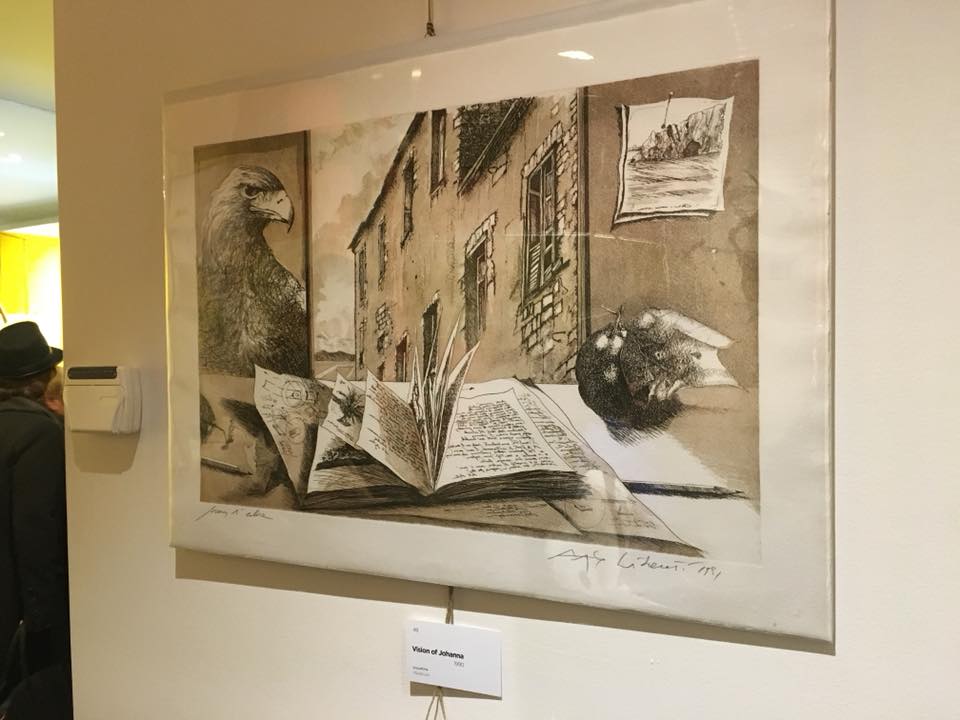 Opere dylaniate di Angelo Liberati, un'opera in mostra