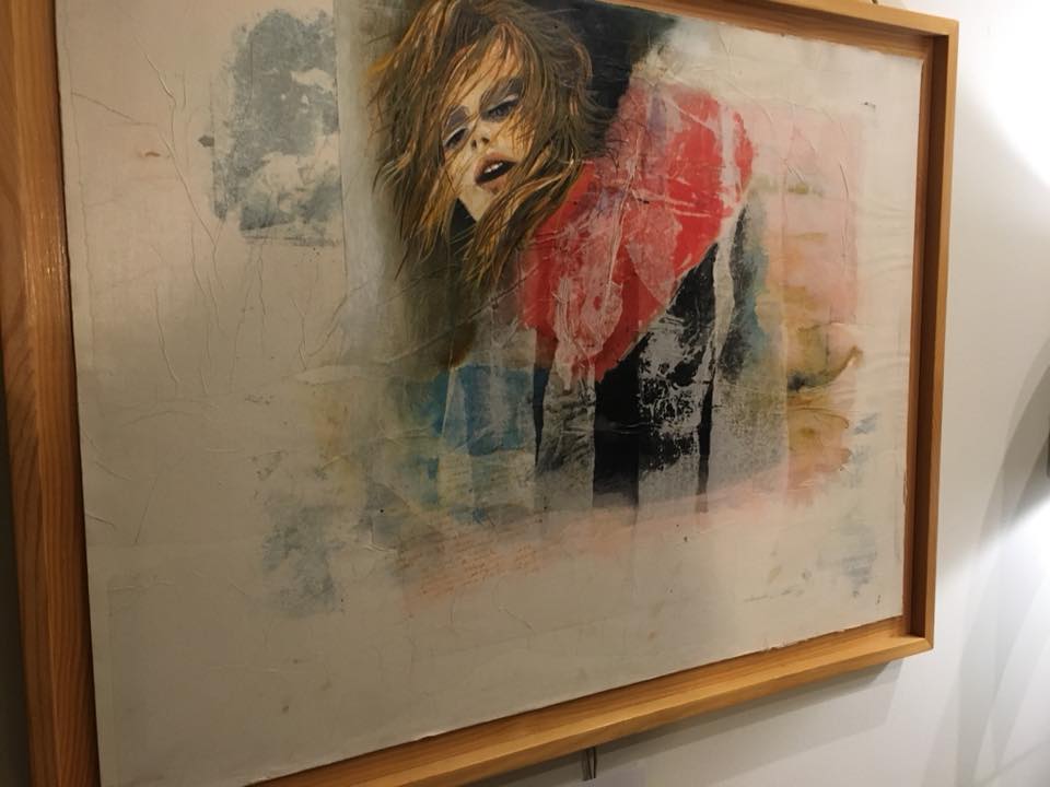 Opere dylaniate di Angelo Liberati, un'opera in mostra