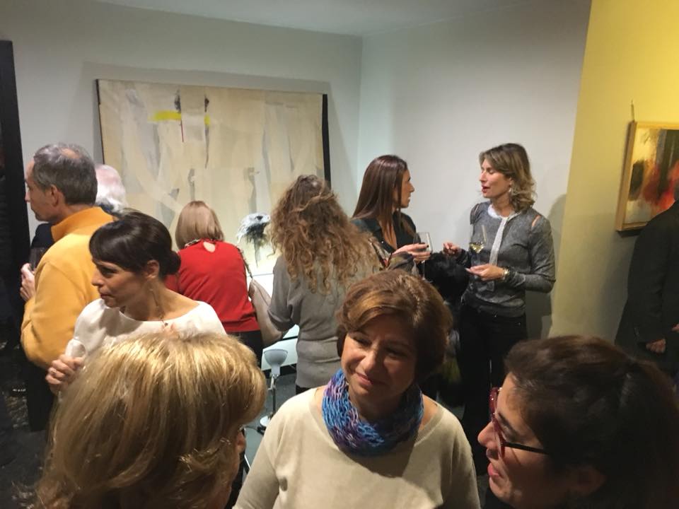 Opere dylaniate di Angelo Liberati, il pubblico alla mostra