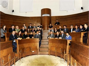 CLab Italian Network, foto nell'ex aula anatomica dell'Universit&agrave; di Cagliari
