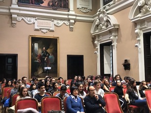 Applausi e congratulazioni per i filmati della next generation in  aula magna