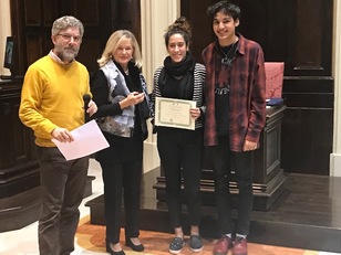 Antioco Floris e Susy Ronchi con Marco Usala e Francesca Pisano