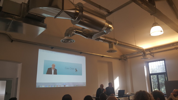 Il prof. Gianni Fenu e Marchesi