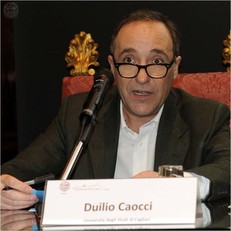 Duilio Caocci, docente di Letteratura sarda e letterature regionali nel Dipartimento di Lettere, Lingue e Beni culturali