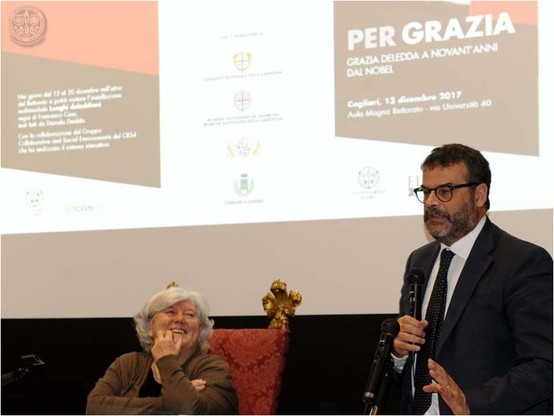 Il Rettore e l'assessore Luigi Arru