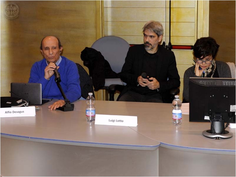 Alfio Desogus, Nicola Melis e Barbara Argiolas