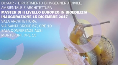 Al via il Master in Bioedilizia
