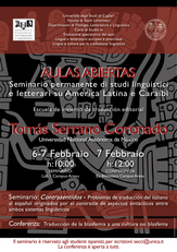 Guarda la locandina degli incontri