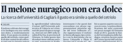 La Nuova Sardegna del 23 dicembre 2017