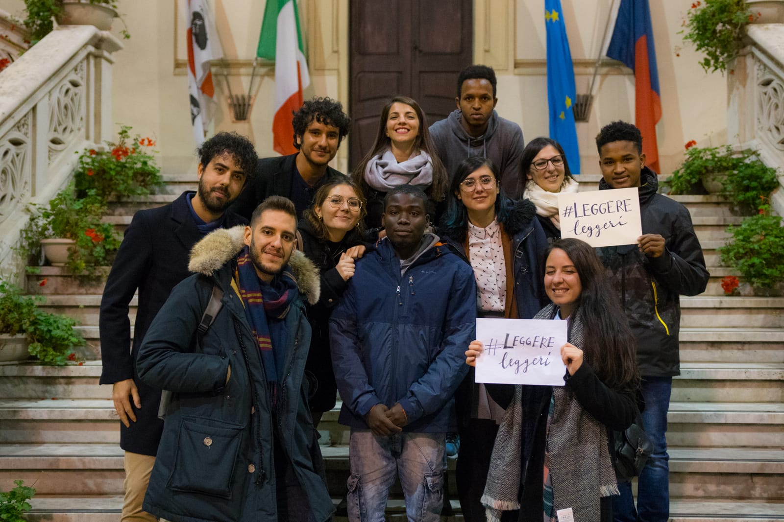 #LeggereLeggeri - Gruppo di studenti