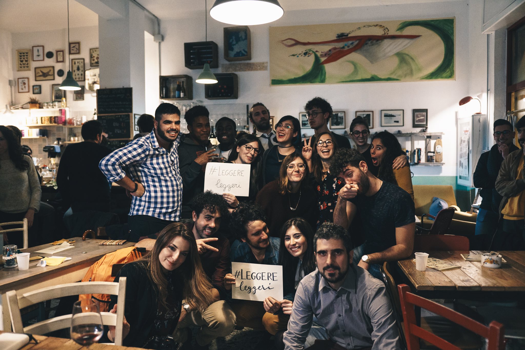 #LeggereLeggeri - Gruppo di studenti