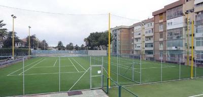 Per i 70 anni anche un torneo Tpra di tennis. Uno scorcio dei campi, riattati di recente