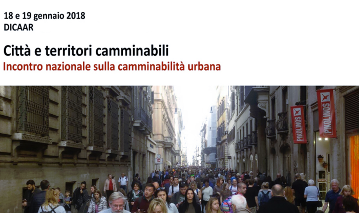 Cagliari - Incontro nazionale sulla camminabilit&agrave; urbana