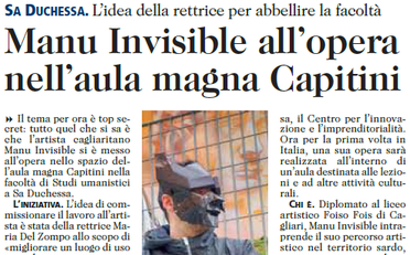 L'UNIONE SARDA del 17 gennaio 2018