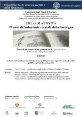 Guarda la locandina degli incontri